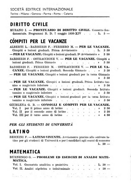 Gymnasium rivista didattico-letteraria per le scuole medie