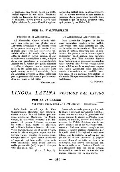 Gymnasium rivista didattico-letteraria per le scuole medie