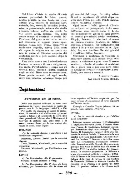 Gymnasium rivista didattico-letteraria per le scuole medie