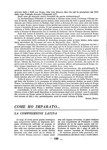 Gymnasium rivista didattico-letteraria per le scuole medie