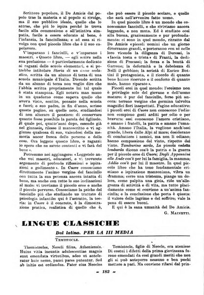 Gymnasium rivista didattico-letteraria per le scuole medie