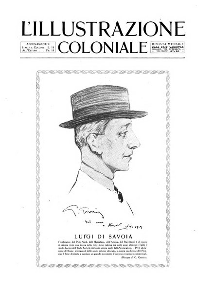 L'illustrazione coloniale rivista mensile sotto gli auspicii dell'Istituto coloniale italiano