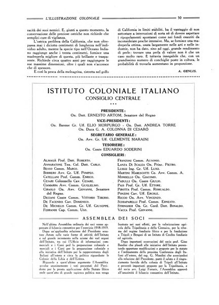 L'illustrazione coloniale rivista mensile sotto gli auspicii dell'Istituto coloniale italiano