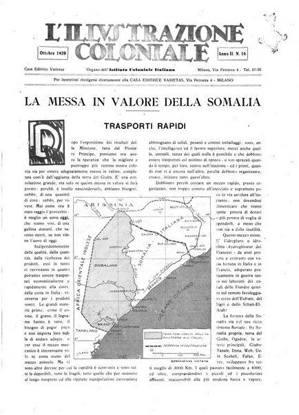 L'illustrazione coloniale rivista mensile sotto gli auspicii dell'Istituto coloniale italiano