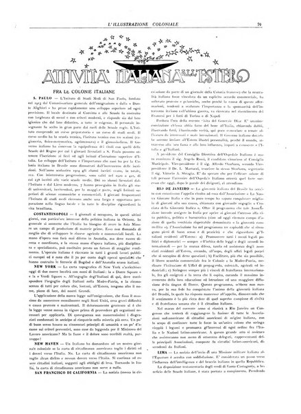 L'illustrazione coloniale rivista mensile sotto gli auspicii dell'Istituto coloniale italiano