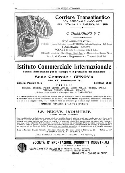 L'illustrazione coloniale rivista mensile sotto gli auspicii dell'Istituto coloniale italiano