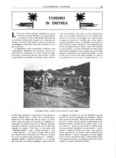 L'illustrazione coloniale rivista mensile sotto gli auspicii dell'Istituto coloniale italiano