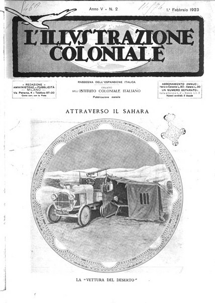 L'illustrazione coloniale rivista mensile sotto gli auspicii dell'Istituto coloniale italiano