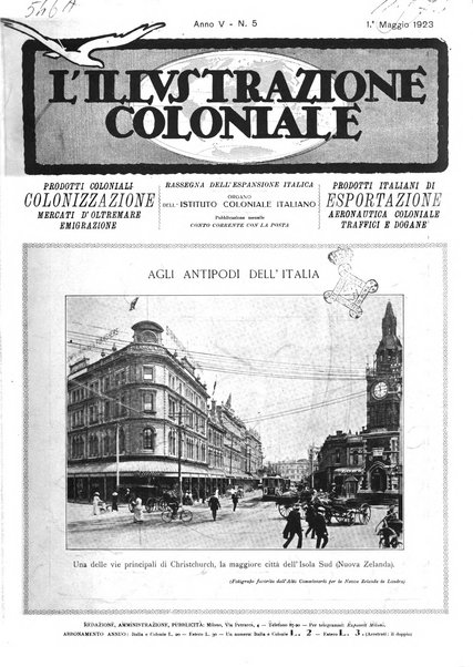 L'illustrazione coloniale rivista mensile sotto gli auspicii dell'Istituto coloniale italiano