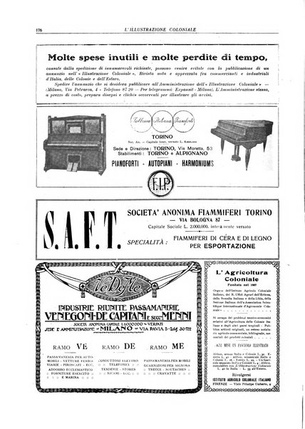 L'illustrazione coloniale rivista mensile sotto gli auspicii dell'Istituto coloniale italiano
