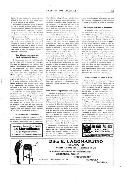 L'illustrazione coloniale rivista mensile sotto gli auspicii dell'Istituto coloniale italiano