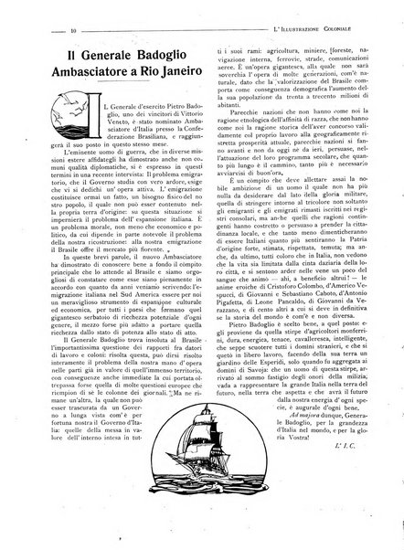 L'illustrazione coloniale rivista mensile sotto gli auspicii dell'Istituto coloniale italiano