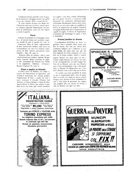 L'illustrazione coloniale rivista mensile sotto gli auspicii dell'Istituto coloniale italiano