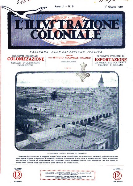 L'illustrazione coloniale rivista mensile sotto gli auspicii dell'Istituto coloniale italiano