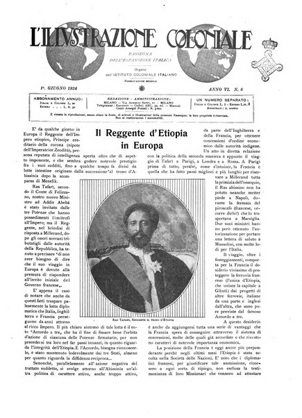 L'illustrazione coloniale rivista mensile sotto gli auspicii dell'Istituto coloniale italiano