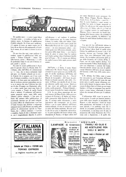 L'illustrazione coloniale rivista mensile sotto gli auspicii dell'Istituto coloniale italiano