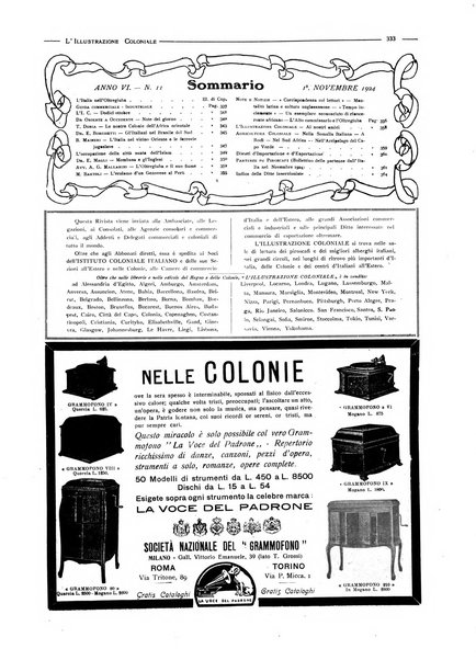 L'illustrazione coloniale rivista mensile sotto gli auspicii dell'Istituto coloniale italiano