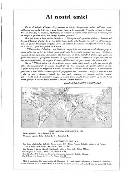 L'illustrazione coloniale rivista mensile sotto gli auspicii dell'Istituto coloniale italiano