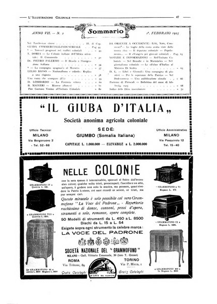 L'illustrazione coloniale rivista mensile sotto gli auspicii dell'Istituto coloniale italiano