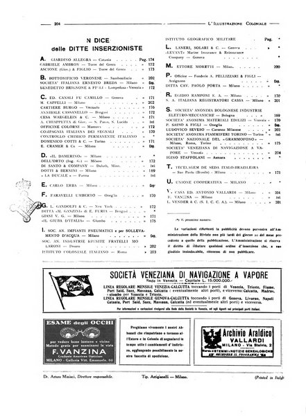 L'illustrazione coloniale rivista mensile sotto gli auspicii dell'Istituto coloniale italiano