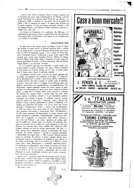 L'illustrazione coloniale rivista mensile sotto gli auspicii dell'Istituto coloniale italiano