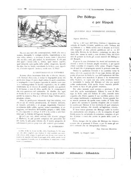 L'illustrazione coloniale rivista mensile sotto gli auspicii dell'Istituto coloniale italiano