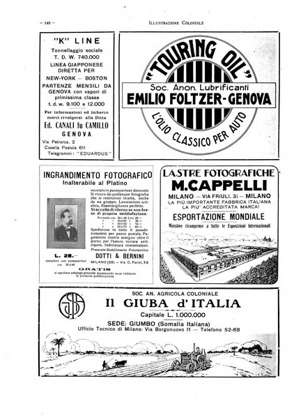 L'illustrazione coloniale rivista mensile sotto gli auspicii dell'Istituto coloniale italiano