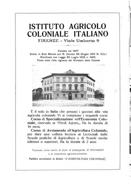 L'illustrazione coloniale rivista mensile sotto gli auspicii dell'Istituto coloniale italiano