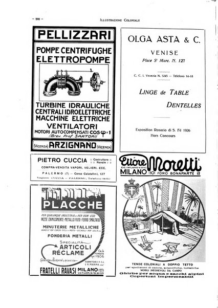 L'illustrazione coloniale rivista mensile sotto gli auspicii dell'Istituto coloniale italiano