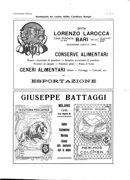 L'illustrazione coloniale rivista mensile sotto gli auspicii dell'Istituto coloniale italiano