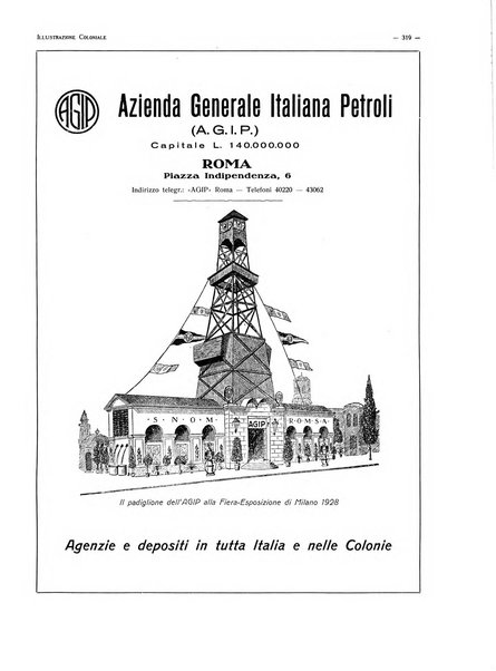 L'illustrazione coloniale rivista mensile sotto gli auspicii dell'Istituto coloniale italiano