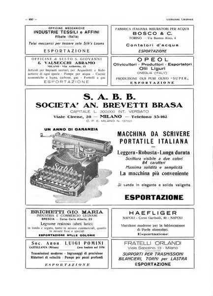 L'illustrazione coloniale rivista mensile sotto gli auspicii dell'Istituto coloniale italiano