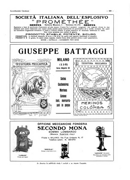 L'illustrazione coloniale rivista mensile sotto gli auspicii dell'Istituto coloniale italiano