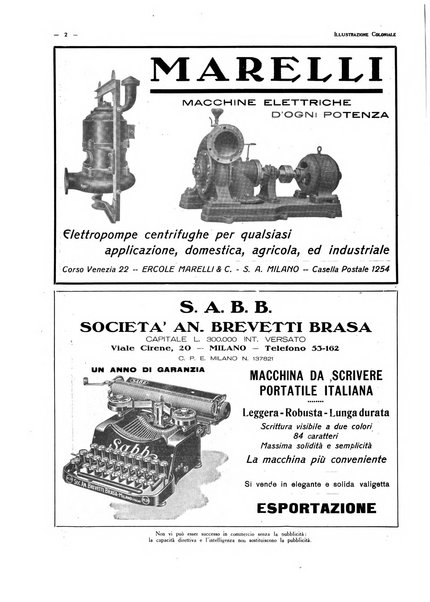 L'illustrazione coloniale rivista mensile sotto gli auspicii dell'Istituto coloniale italiano