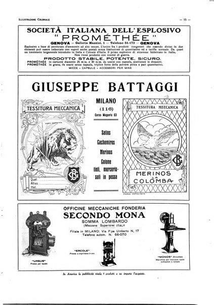 L'illustrazione coloniale rivista mensile sotto gli auspicii dell'Istituto coloniale italiano