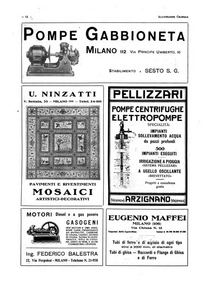 L'illustrazione coloniale rivista mensile sotto gli auspicii dell'Istituto coloniale italiano