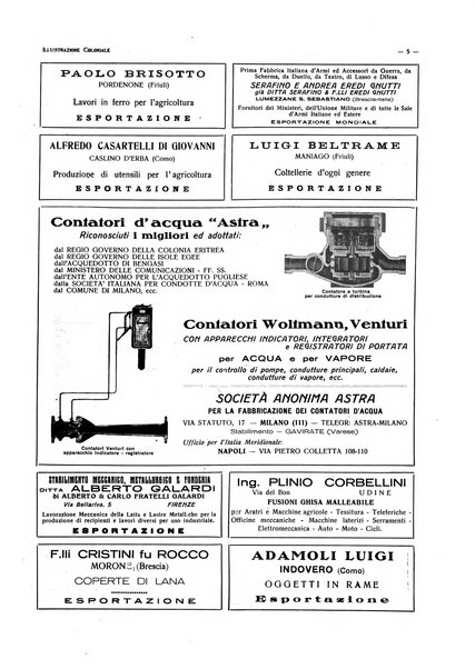 L'illustrazione coloniale rivista mensile sotto gli auspicii dell'Istituto coloniale italiano