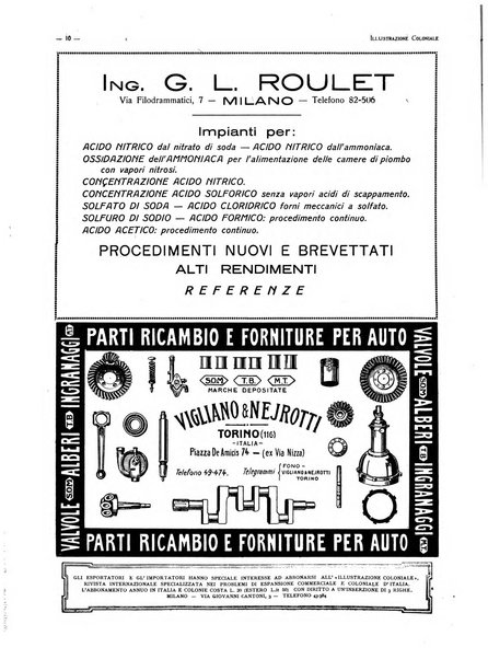 L'illustrazione coloniale rivista mensile sotto gli auspicii dell'Istituto coloniale italiano