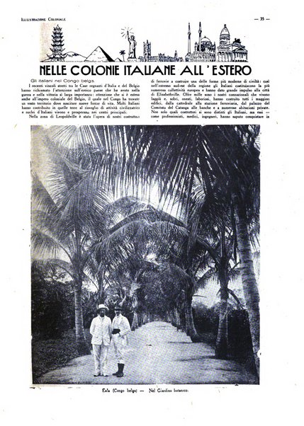 L'illustrazione coloniale rivista mensile sotto gli auspicii dell'Istituto coloniale italiano