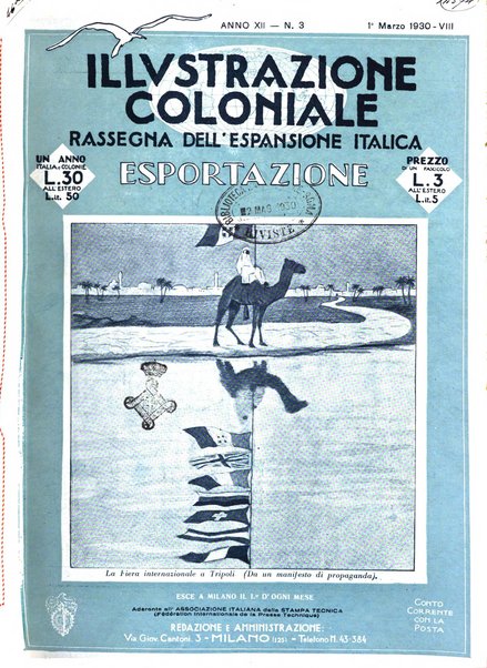 L'illustrazione coloniale rivista mensile sotto gli auspicii dell'Istituto coloniale italiano