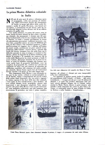 L'illustrazione coloniale rivista mensile sotto gli auspicii dell'Istituto coloniale italiano