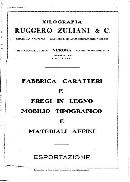 L'illustrazione coloniale rivista mensile sotto gli auspicii dell'Istituto coloniale italiano