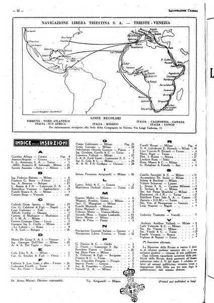 L'illustrazione coloniale rivista mensile sotto gli auspicii dell'Istituto coloniale italiano