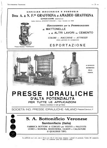 L'illustrazione coloniale rivista mensile sotto gli auspicii dell'Istituto coloniale italiano