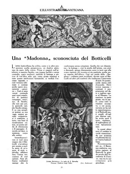 L'illustrazione vaticana