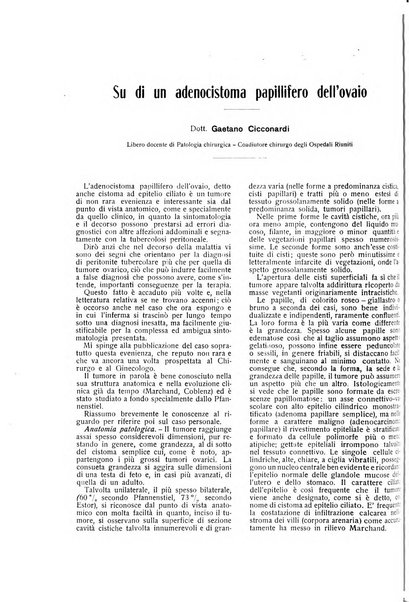 Gli incurabili periodico mensile di medicina, chirurgia, specialità, igiene e vita ospedaliera