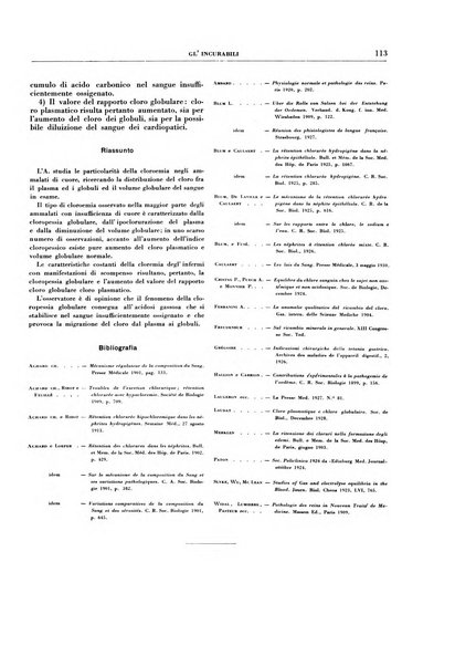 Gli incurabili periodico mensile di medicina, chirurgia, specialità, igiene e vita ospedaliera