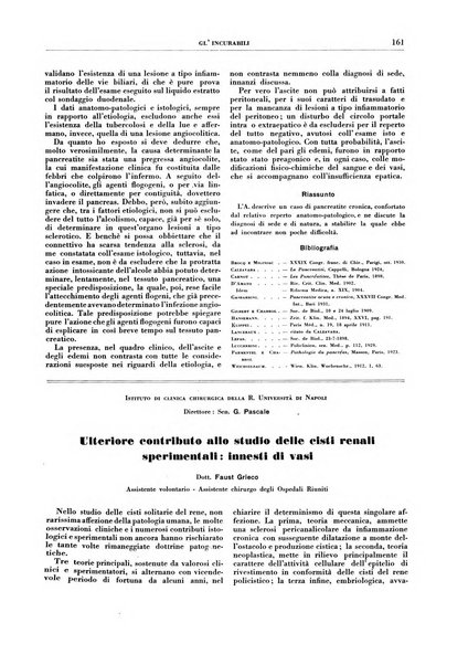 Gli incurabili periodico mensile di medicina, chirurgia, specialità, igiene e vita ospedaliera