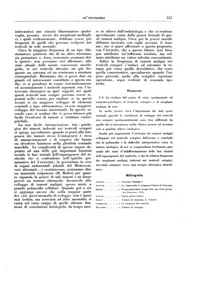 Gli incurabili periodico mensile di medicina, chirurgia, specialità, igiene e vita ospedaliera