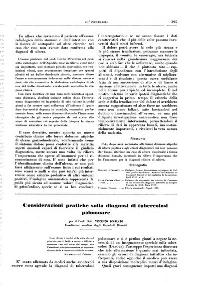 Gli incurabili periodico mensile di medicina, chirurgia, specialità, igiene e vita ospedaliera